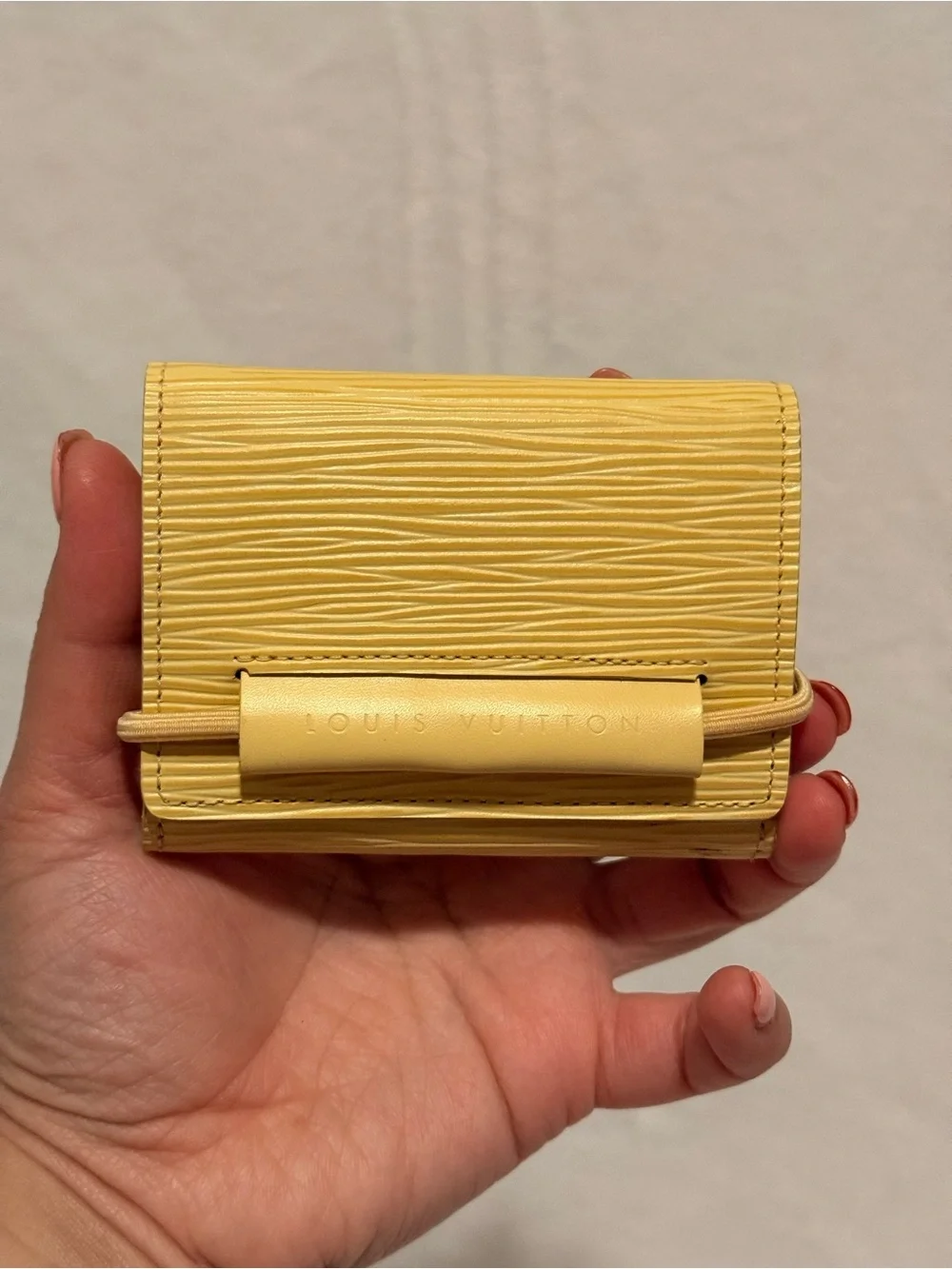 Vintage Louis Vuitton Portefeuille Elastique Wallet MI0060